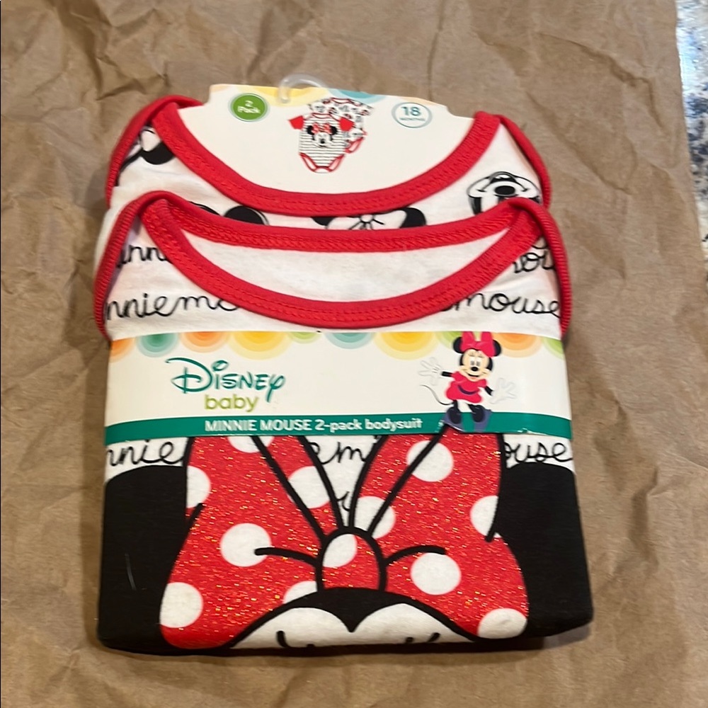 Disney Baby Minnie Mouse Bodysuit Set